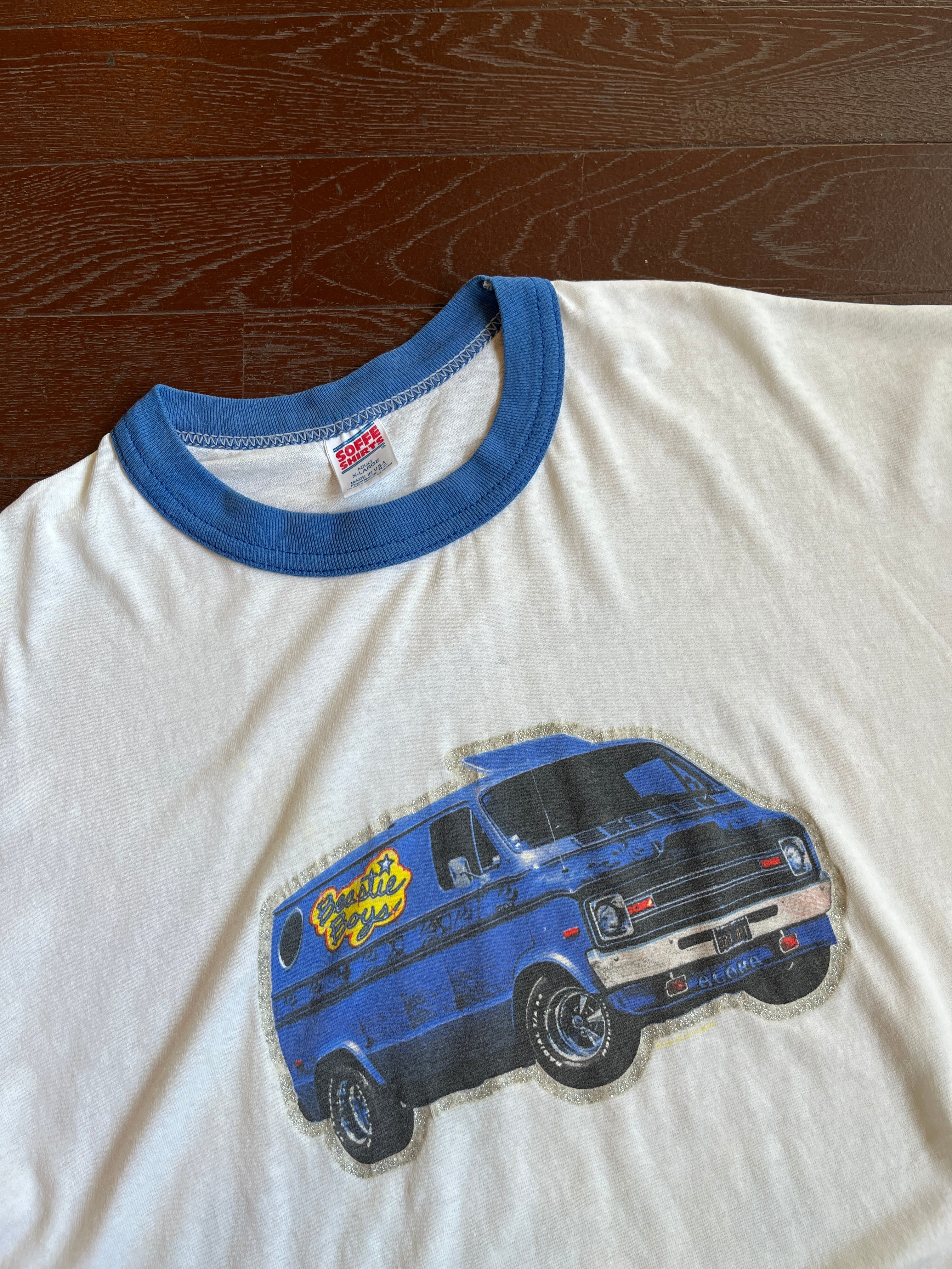 80-90s USA リンガーTシャツ ビースティ・ボーイズ バンドT