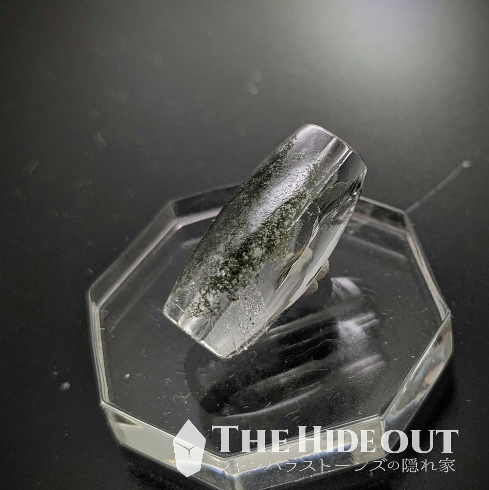 ヒマラヤ産鉱物アクセサリー019 ヒマラヤ水晶天珠型ビーズ単品販売 虹