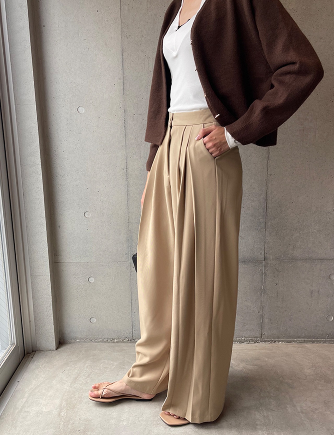 【25aw】Thin-Button Autumn Cardigan_4colors
