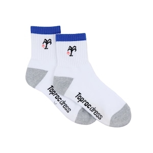 Gandhi x Toprocdress x atmos Relax-logo SOCKS