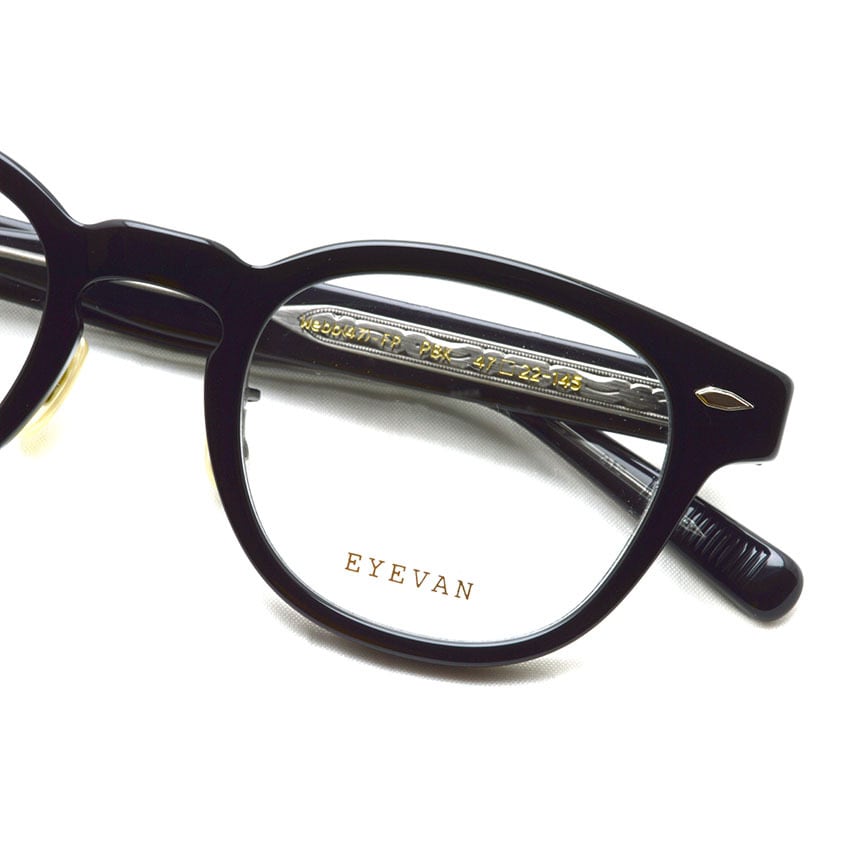 EYEVAN Webb 47size ピアノブラック