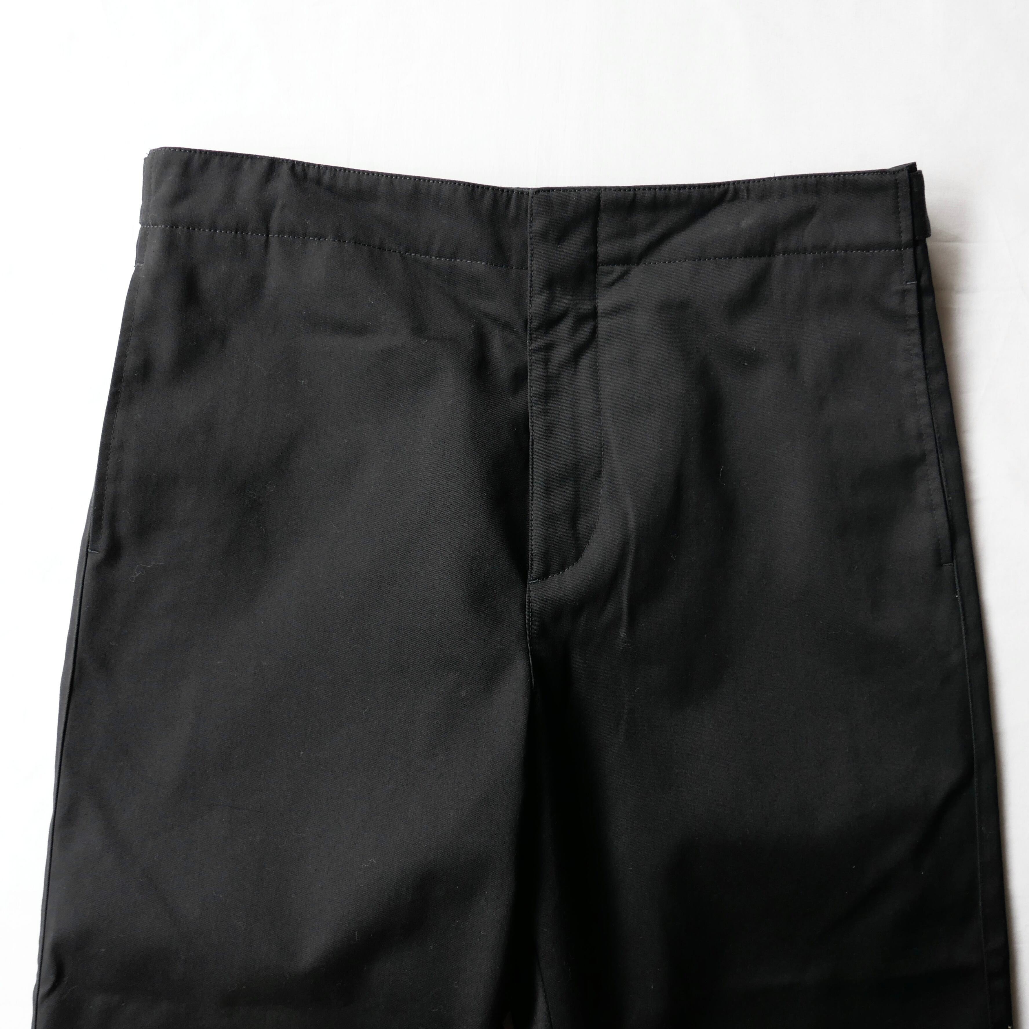 JIL SANDER 19AW COTTON ZIP TROUSERS | safarionline