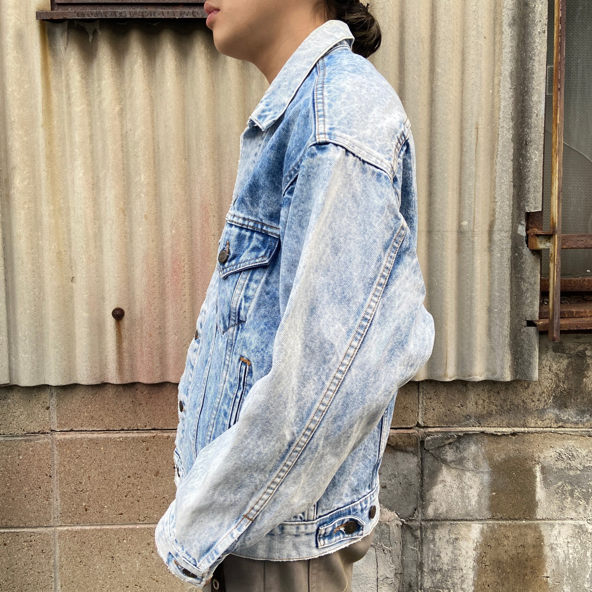 USA製 90年代 ビンテージ Levi's リーバイス 70507-0219 ケミカル