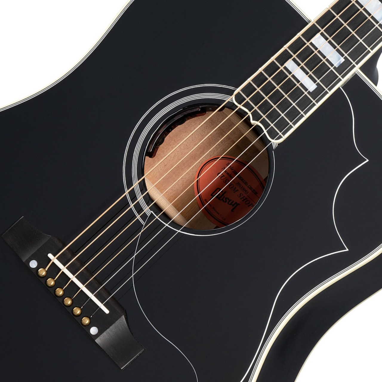 Gibson Hummingbird Custom (Ebony) [LR Baggs プリアンプ搭載エレアコ仕様]
