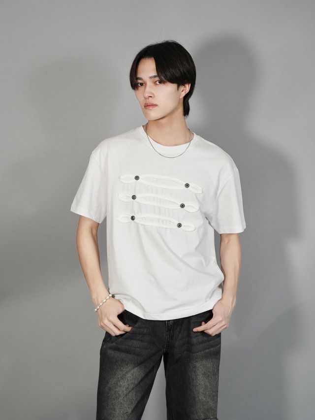 【ALUDE SELECT】Gothic heavy ringer Tee
