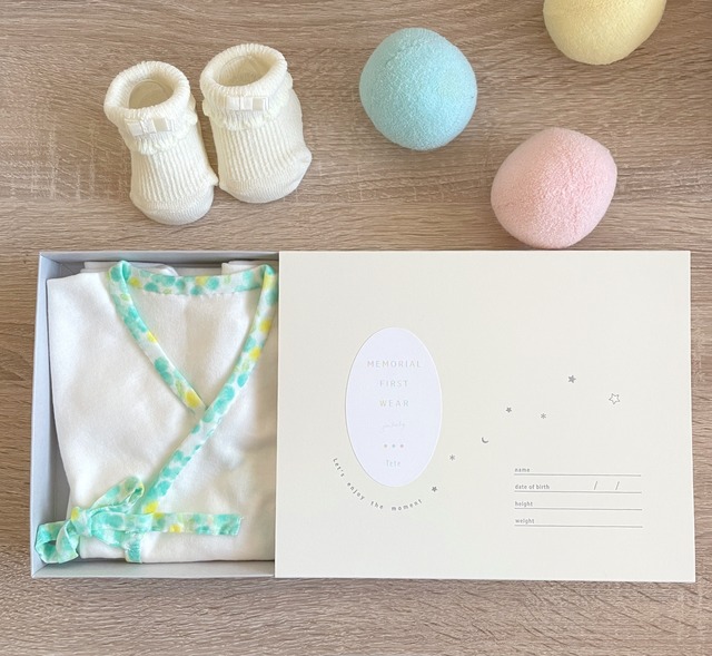 Teteオリジナル短肌着手作りキット40cm