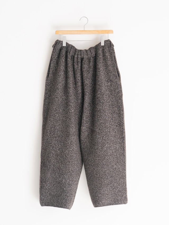 SEEALL KNIT BUGGY PANTS MELANGE SAU51 KJ687M
