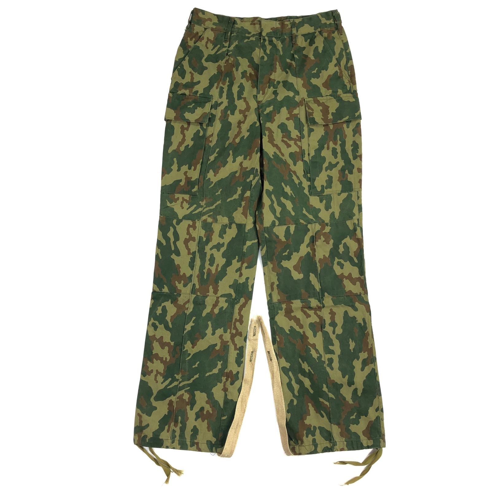 RUSSIAN ARMY ロシア軍（ソ連） FLORA CAMO CARGO PANTS 迷彩 カーゴ