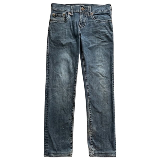 Levi's 501 デニムパンツ 80年代 黒カンヌキ ダメージデニム 内股