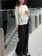 チュールフリルカーディガン［60006］