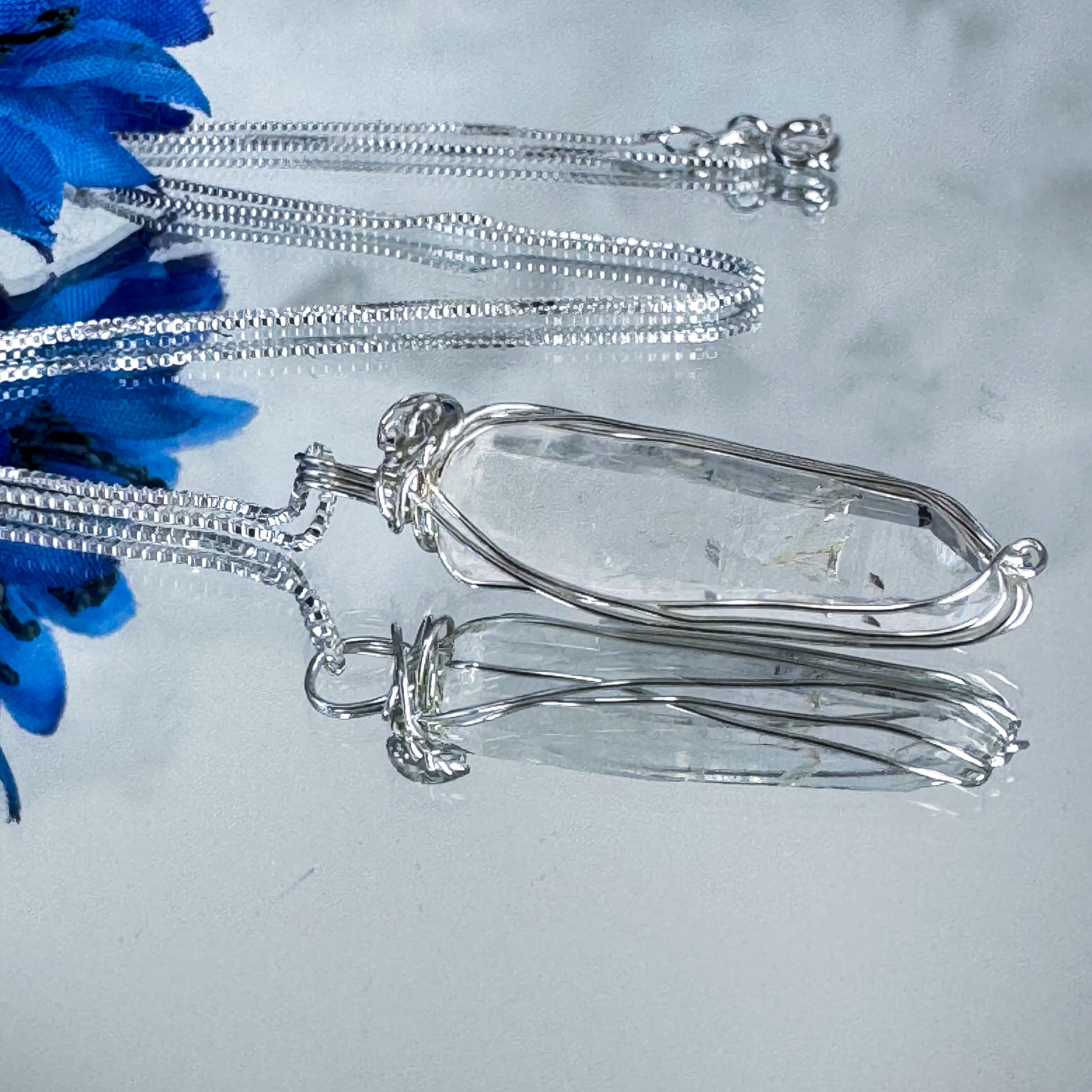 高千穂水晶ネックレス | sunday shop〜宮崎水晶アクセサリー〜
