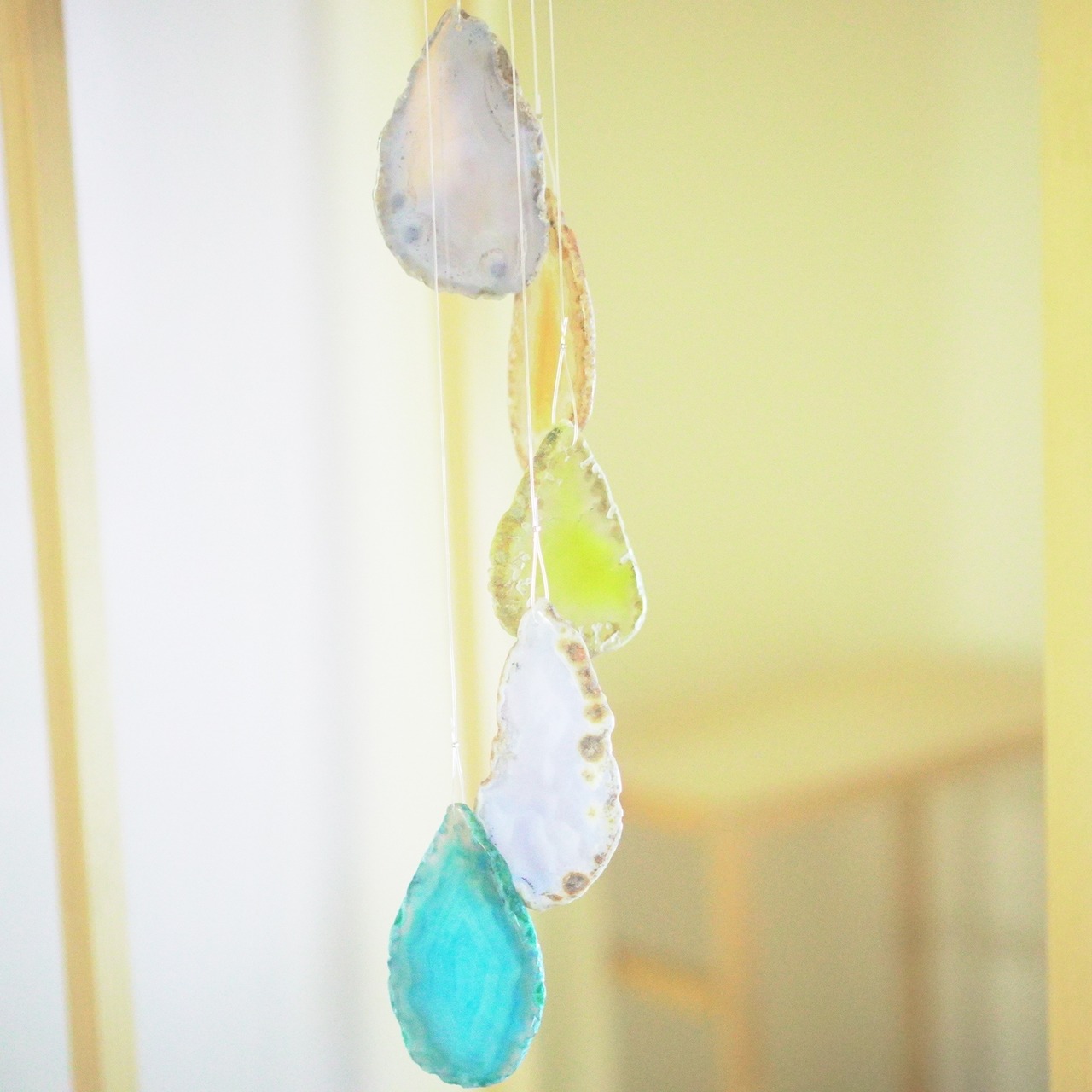 Orange Lemon Soda 02 - アゲートヒーリングチャイム / Agate Sun Catcher Wind Chime 919