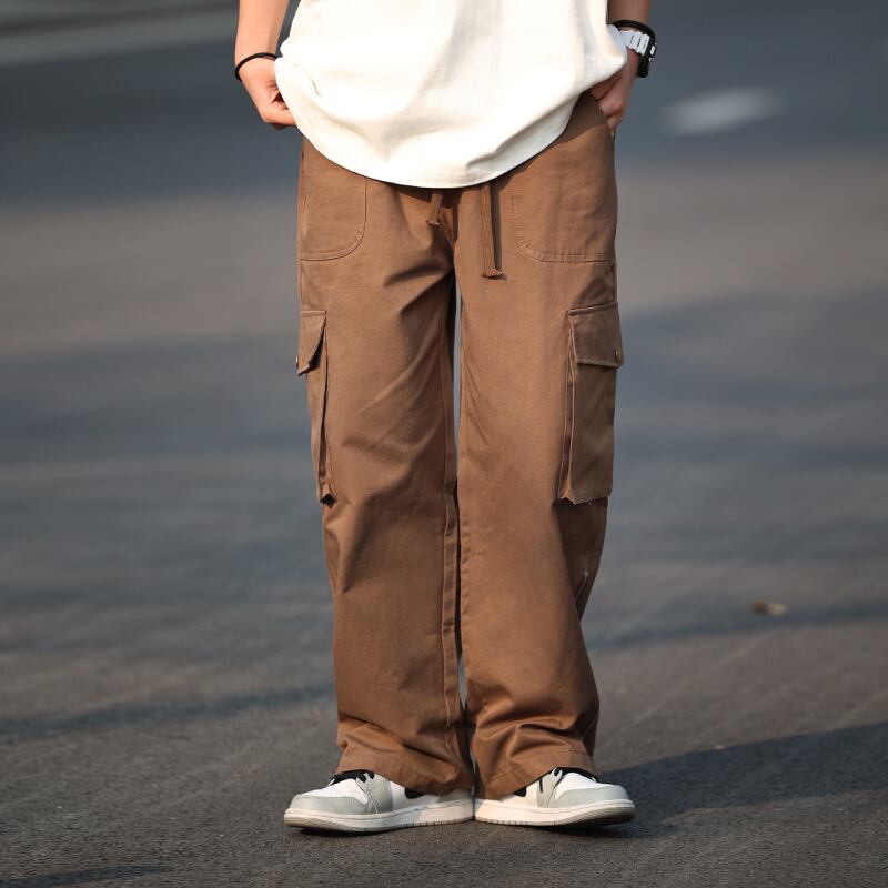 ワイドカーゴパンツ / Wide-Leg Cargo Pants