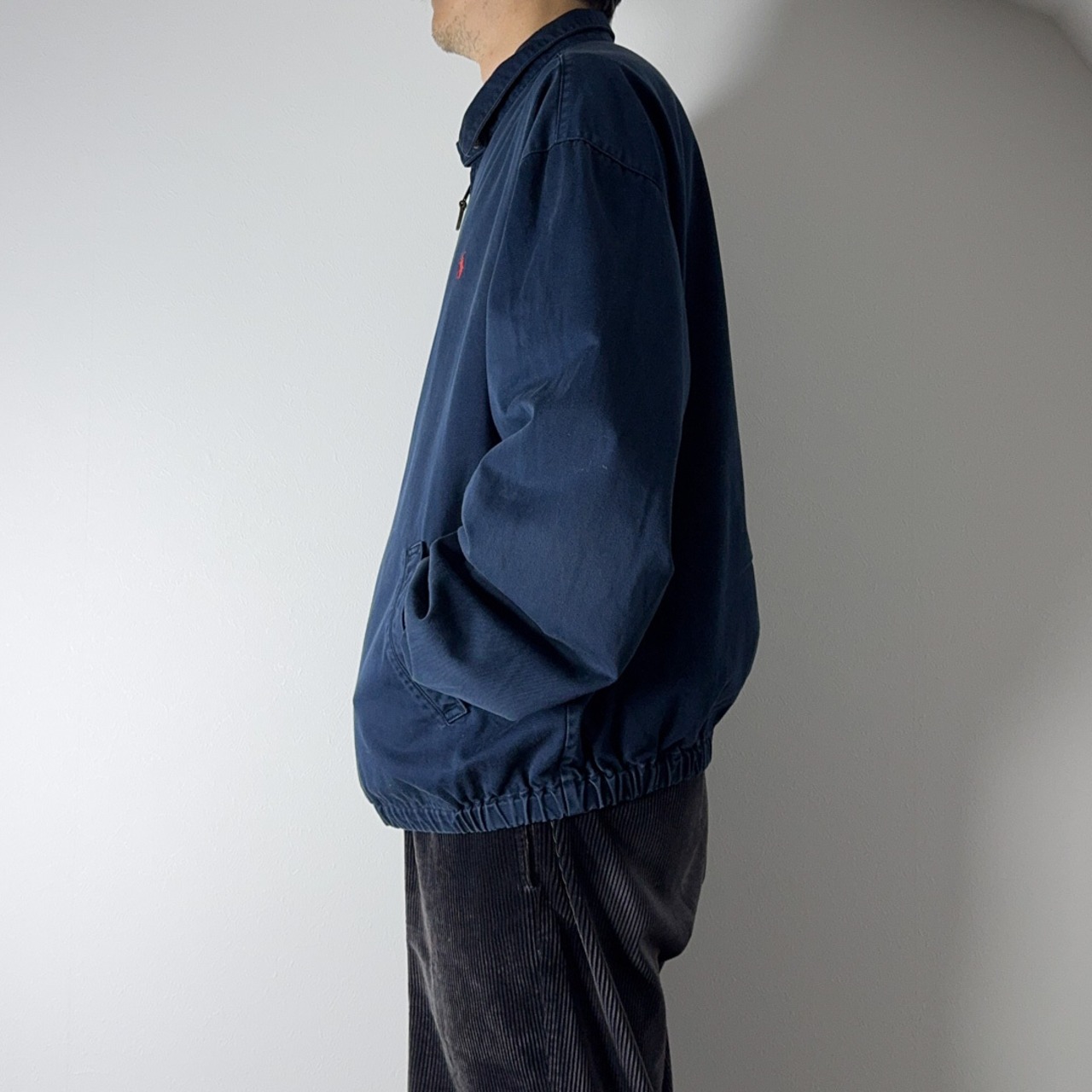 Polo by Ralph Lauren Harrington jacket navy XL 古着 - 20