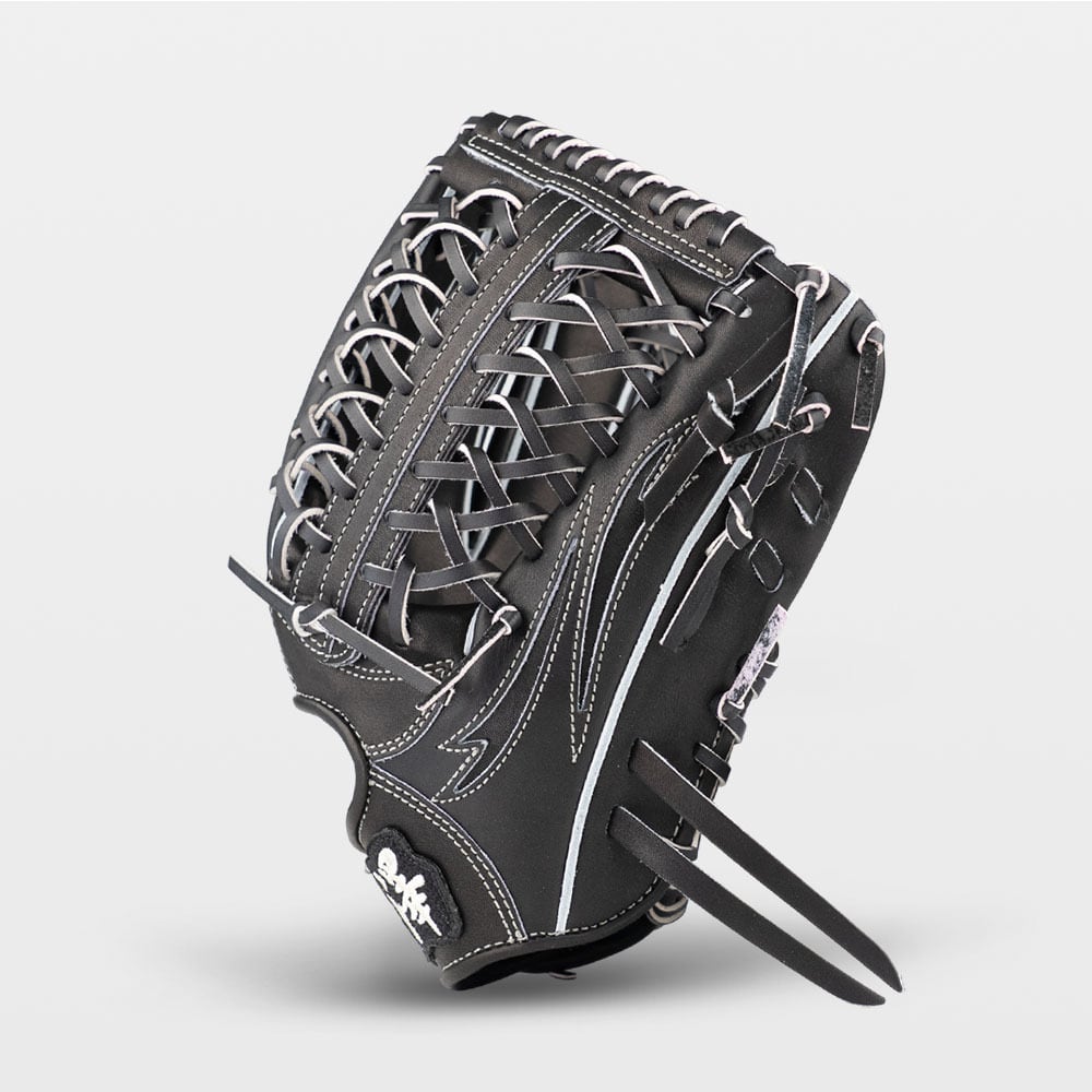 【硬式】玉澤 DELUXE 外野グローブ TUG-92DX型(ブラックxカンタマラベル)_03