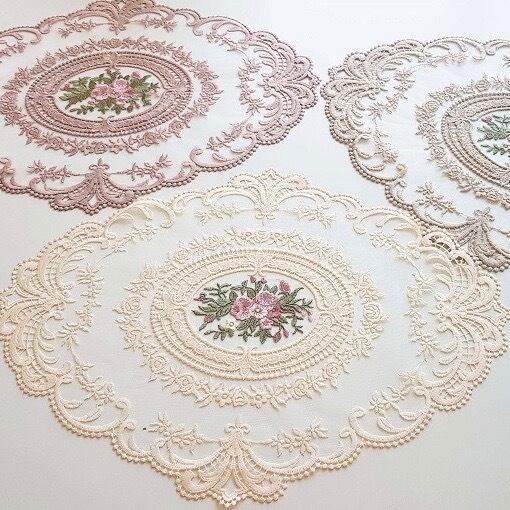 レース マット lace flower table mat 5colors / レースマット | tokki maeul