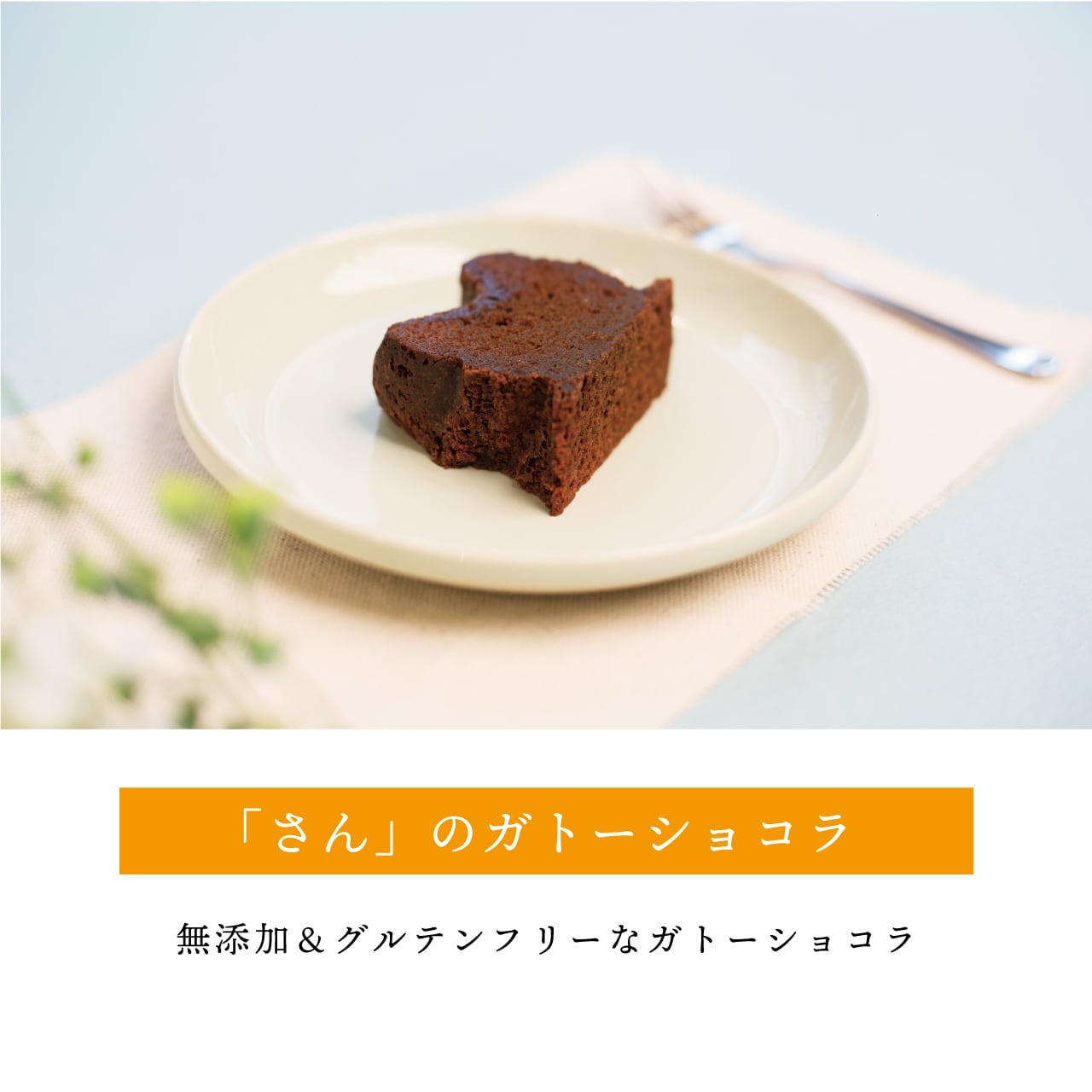 さんのガトーショコラ | 自然食食堂 さん