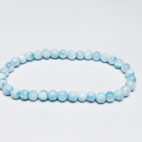 ラリマー ブレスレット 6mm 一点物 メール便可 [M便 1/10] 111-47939