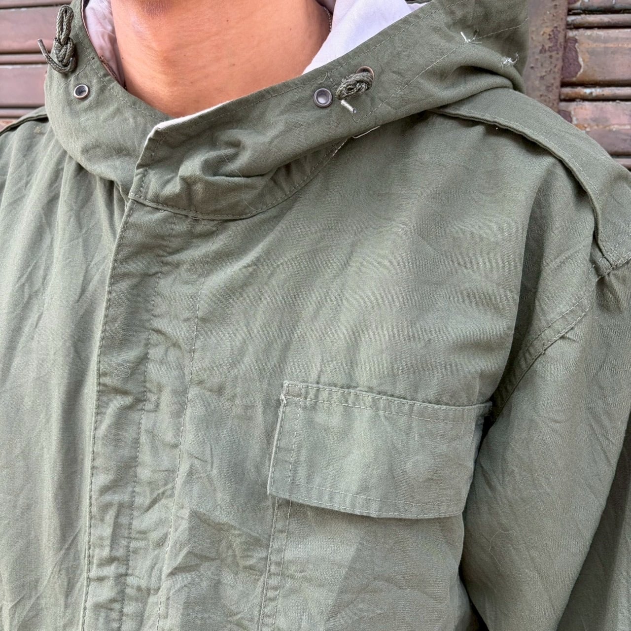 70s 韓国軍 実物 スノーパーカー フィールドパーカー ミリタリー M