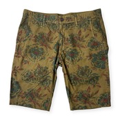 291295=HOMME ニーキューイチニーキューゴーオム ボタニカル ハーフパンツ ショートパンツ 3/カーキ ベージュ メンズ ビンテージ