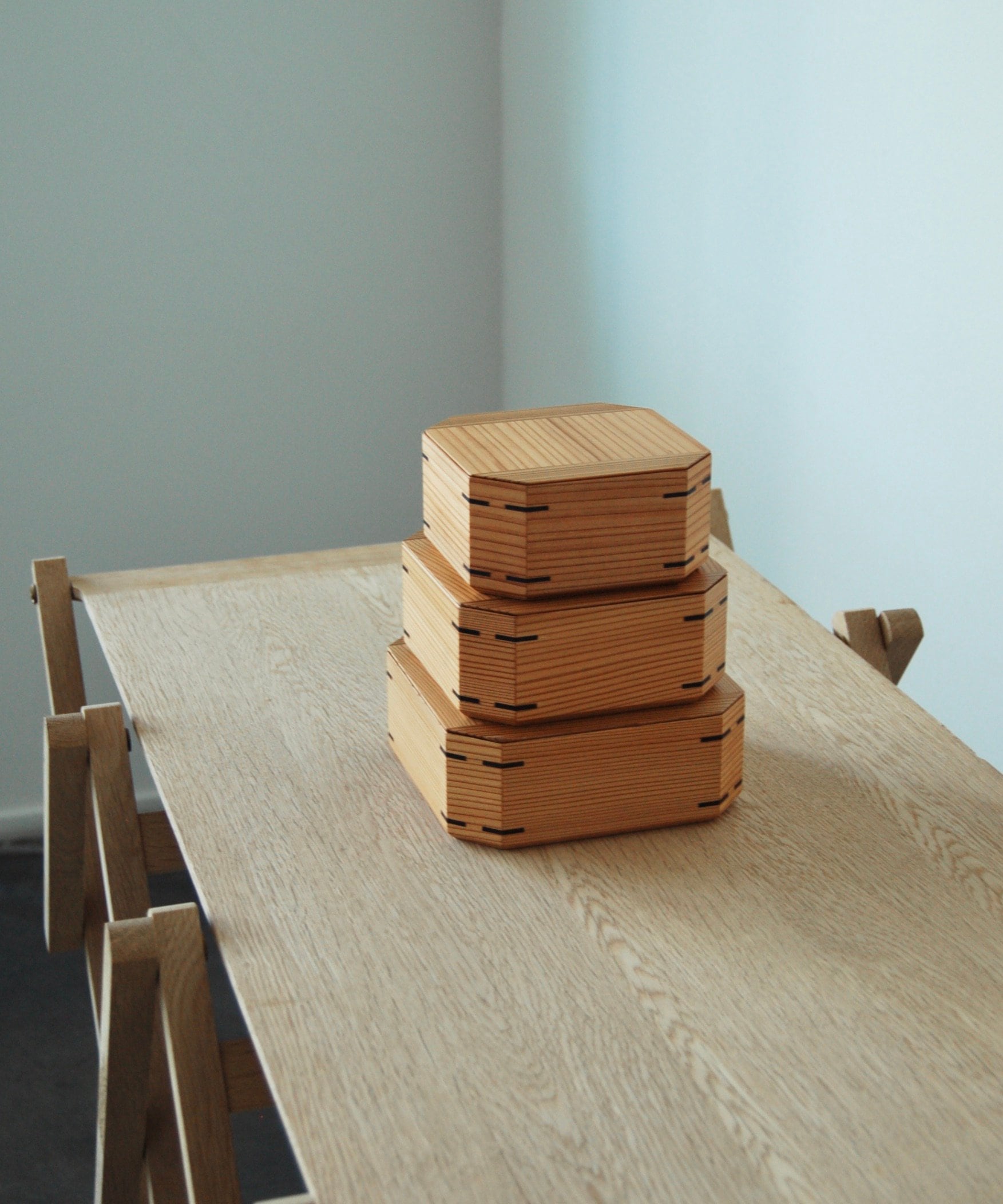 杉隅切弁当箱 (M) / DOUBLE=DOUBLE FURNITURE | galerie kaigetsu -灰月-