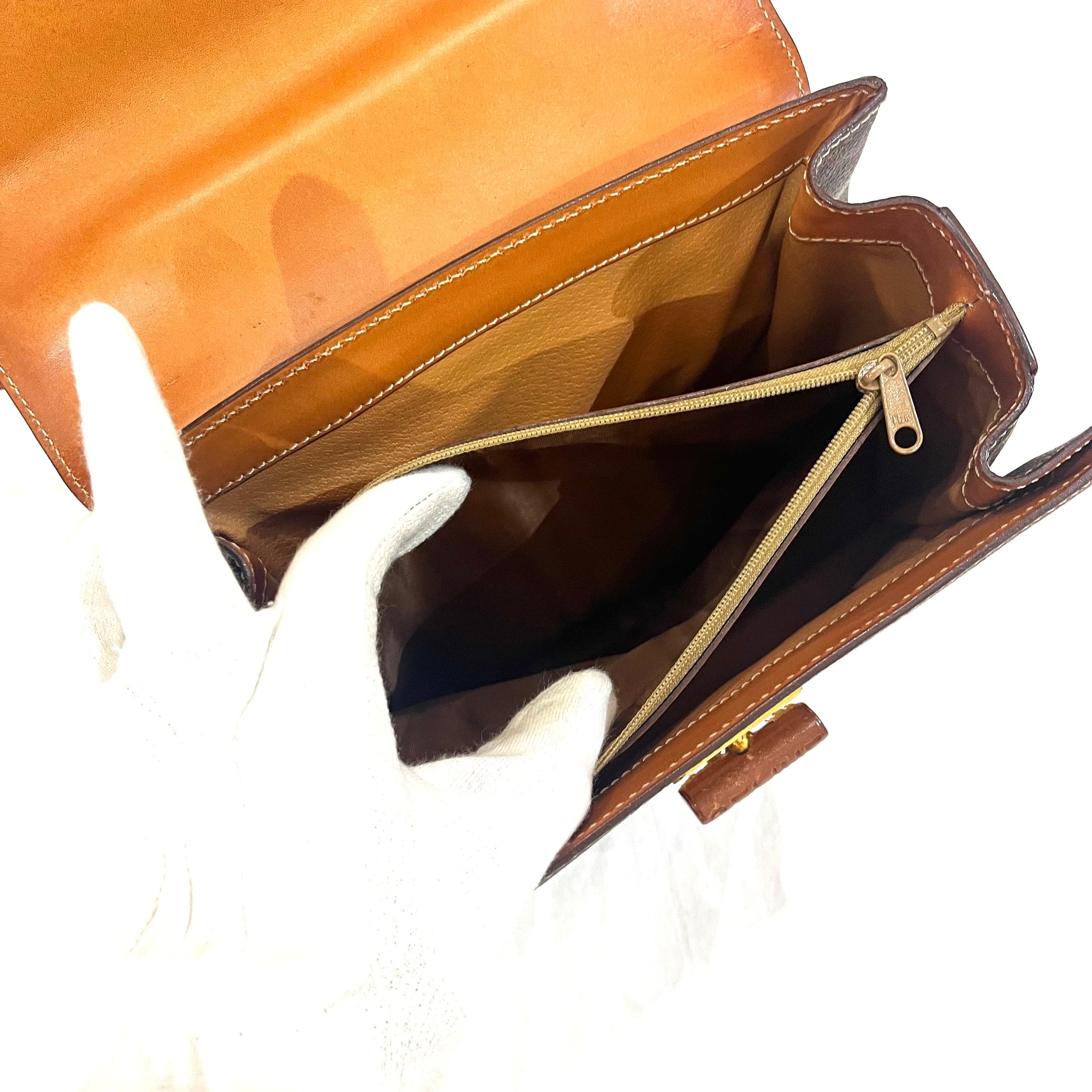 チャーム付き【CELINE】2608 セリーヌ ヴィンテージ マカダム 2WAY