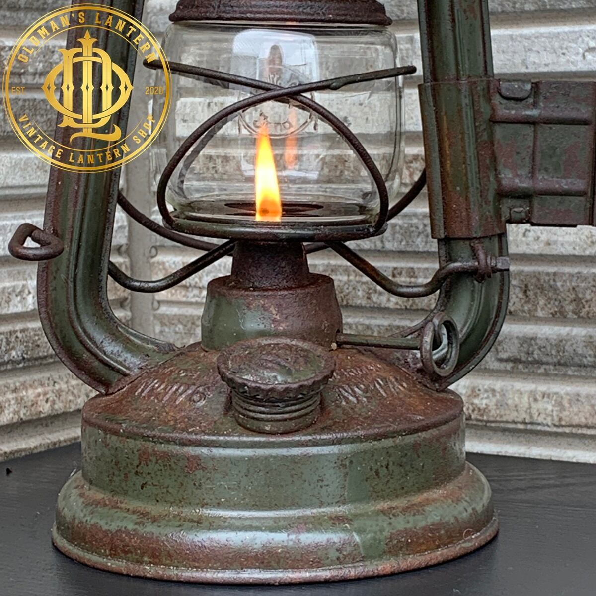 メンテ済 実働品】Feuerhand 176e オリーブ 純正クリア グローブ