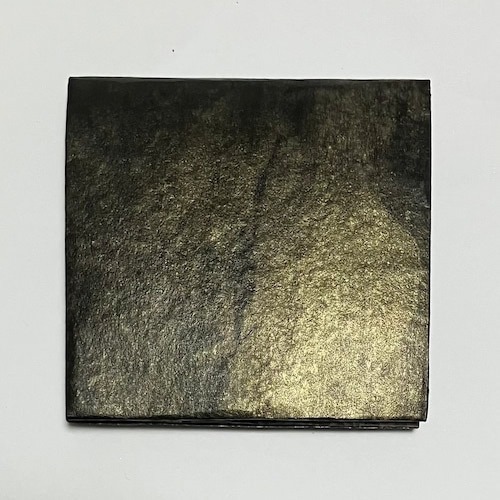 ＜注文制作分＞黒谷和紙の折財布【黒曜】