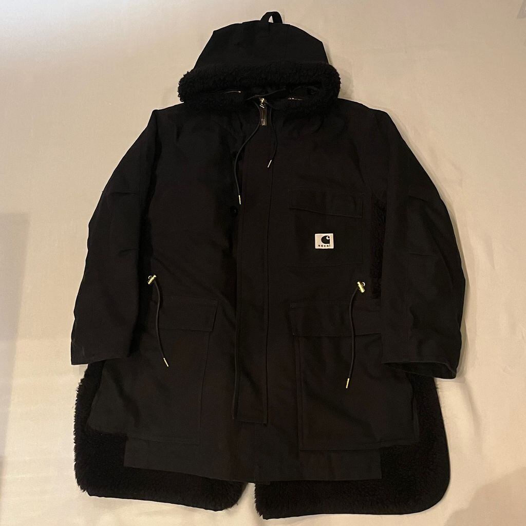 sacai Carhartt サカイ カーハート Canvas Parka Siberian コート 23