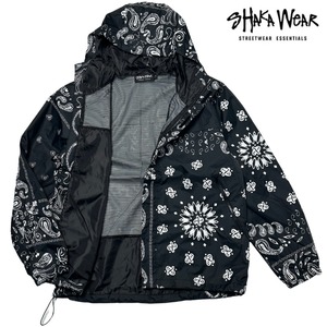 SHAKAWEAR「Paisley Windbreaker Jacket 2.0 Black」