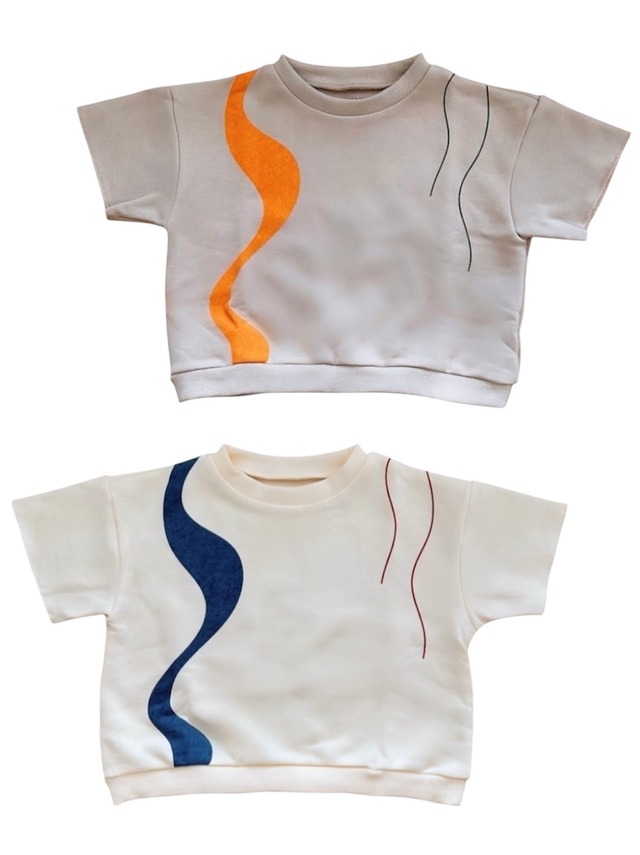 art pattern sweat tops