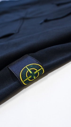 SMOKE ISLAND Zip-Up Hoodie [Black]