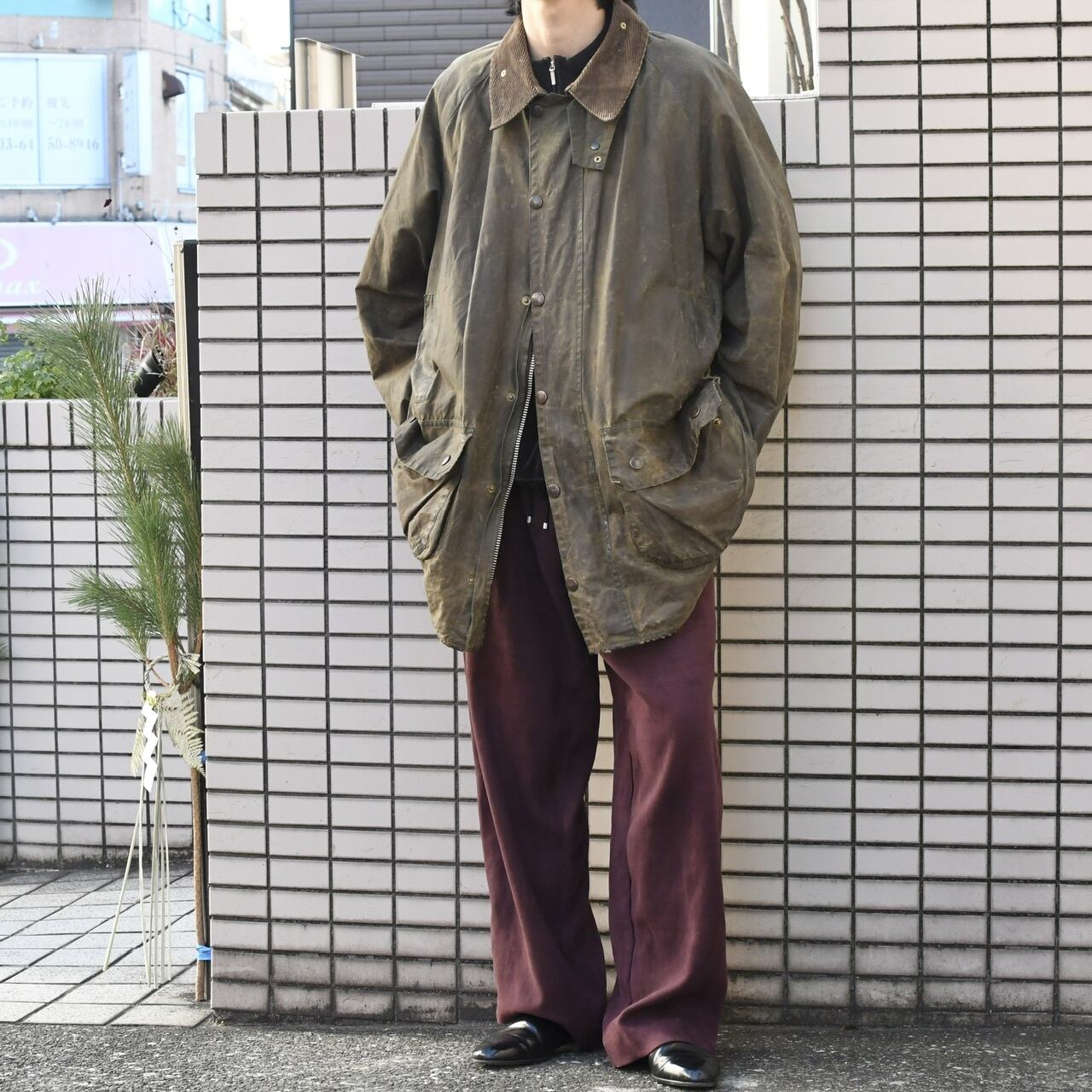 93's BARBOUR GAMEFAIR C46 oiled jacket | kroneko