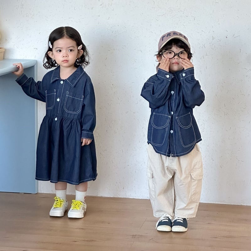 BABY&KID】2026新作 デニムワンピース/トップス | Betty