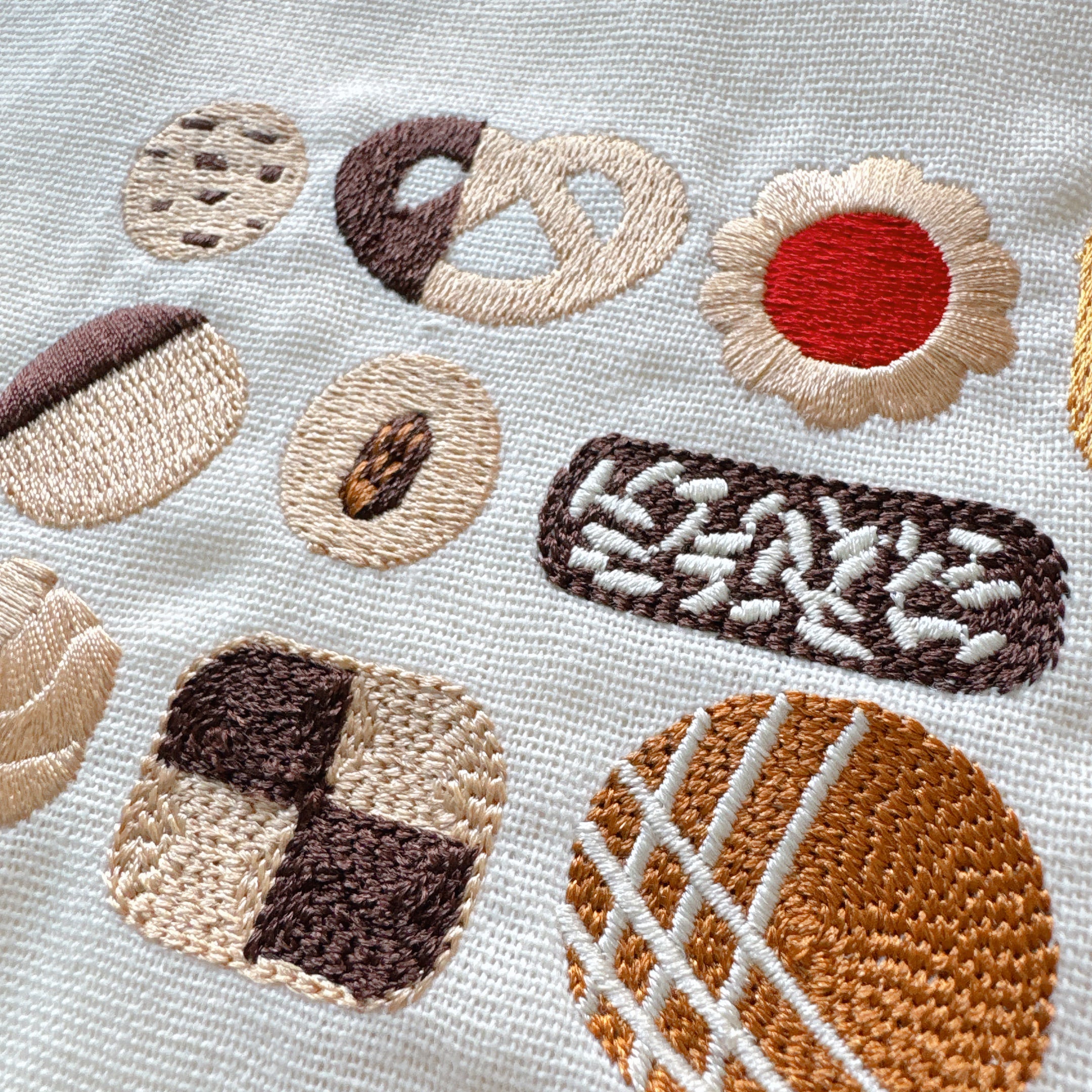annas刺繍文具】刺繍トート｜クッキー | Net store アンナとラパン