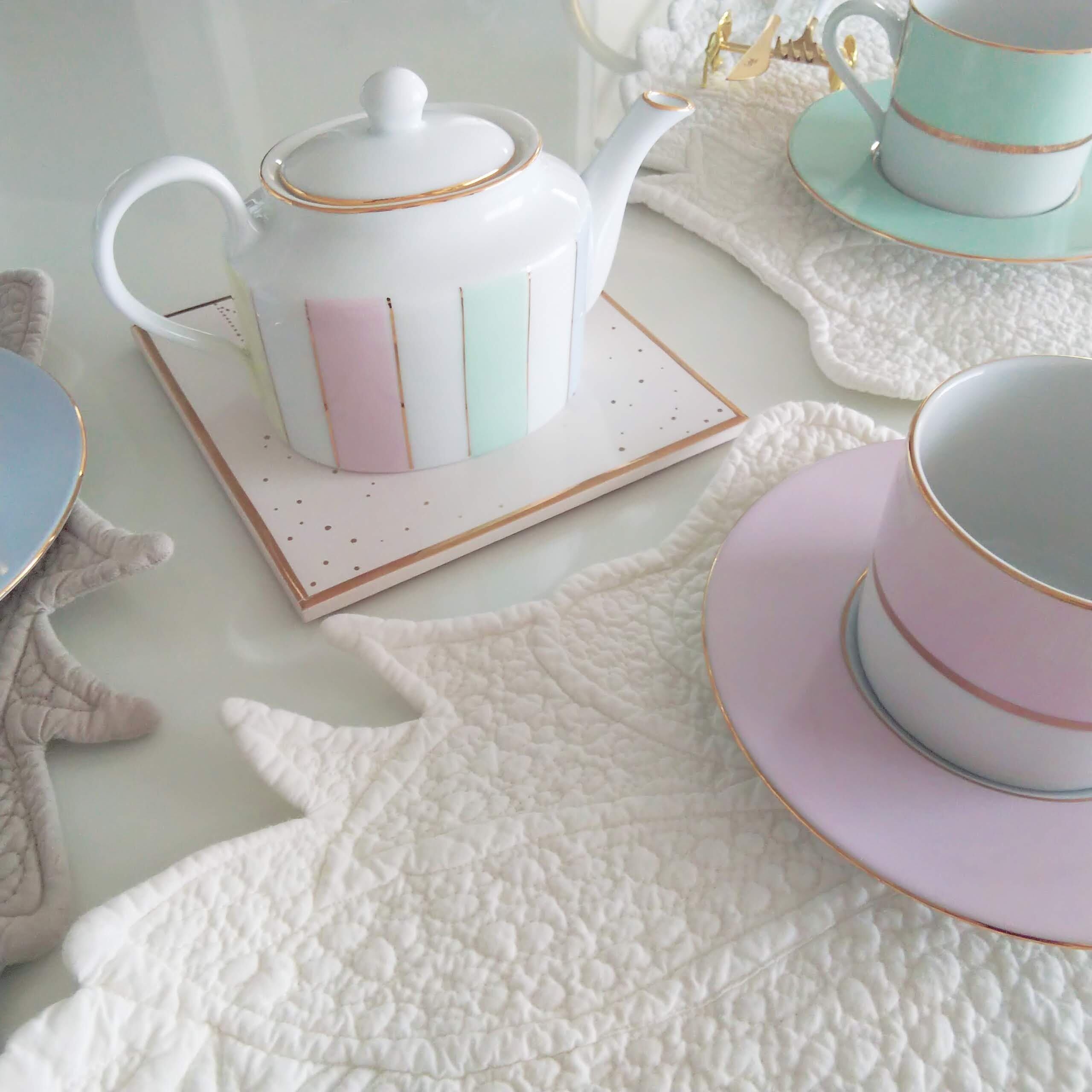 パステルティーパーティーセット ～素敵なおうちティータイムに