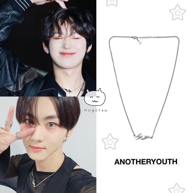 ★ENHYPEN ソヌ / ジョンウォン 着用！！【ANOTHERYOUTH】tribal pendant necklace