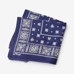 50s〜 Elephant Brand ヴィンテージ バンダナ USA製 ネイビー FAST COLOR