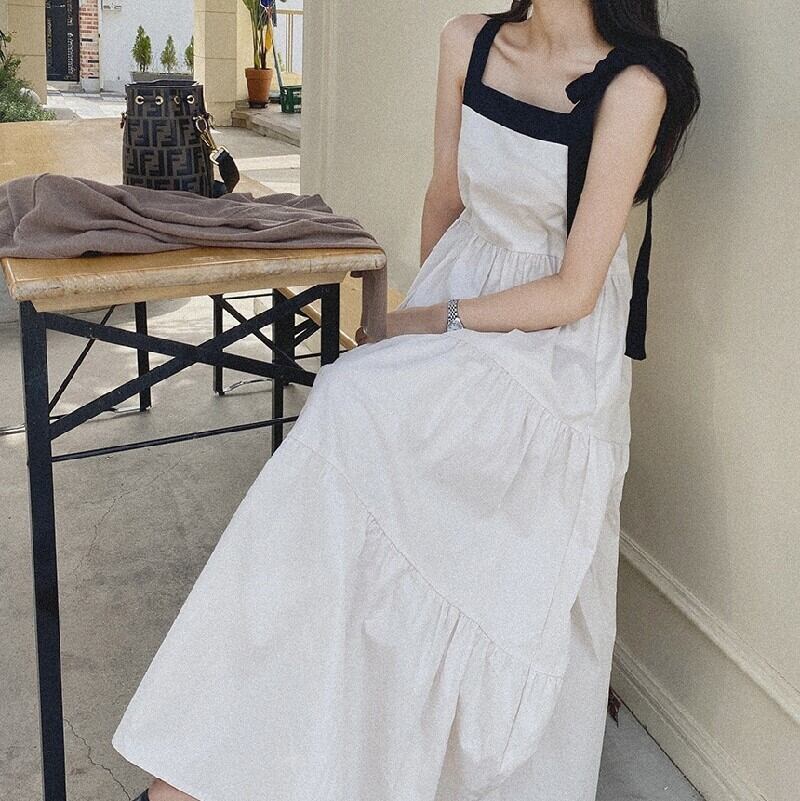 ワンピース レディース 送料無料 2色 ティアードワンピース ロングワンピース ロング丈 ノースリーブ ゆったり ハイウエスト かわいい 大人可愛い カジュアル 上品 エレガント フェミニン おしゃれ お洒落 ナチュラル こなれ感 キュート ガーリー ルーズ ロマンチック 抜け感 主役級 存在感 無地 学生 通学 デート お出かけ お泊まり リゾート 旅行 海 プール ベージュ グリーン 夏 20代 30代 40代 ママ 韓国 韓国系 着回し 普段使い 体型カバー ファッション コーデ モテ トレンド