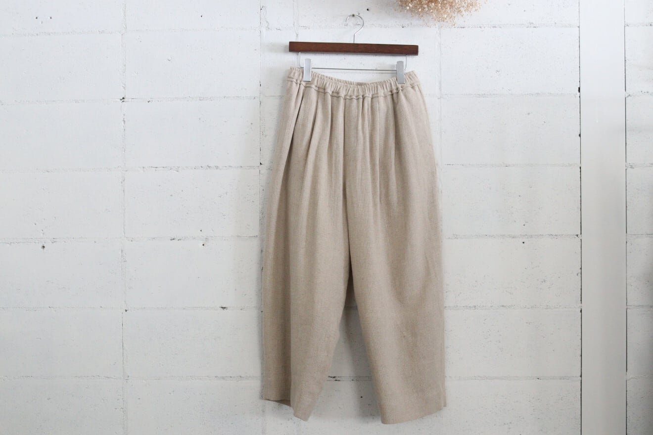 hands of creation hands of creation パナマ2タックイージーパンツ