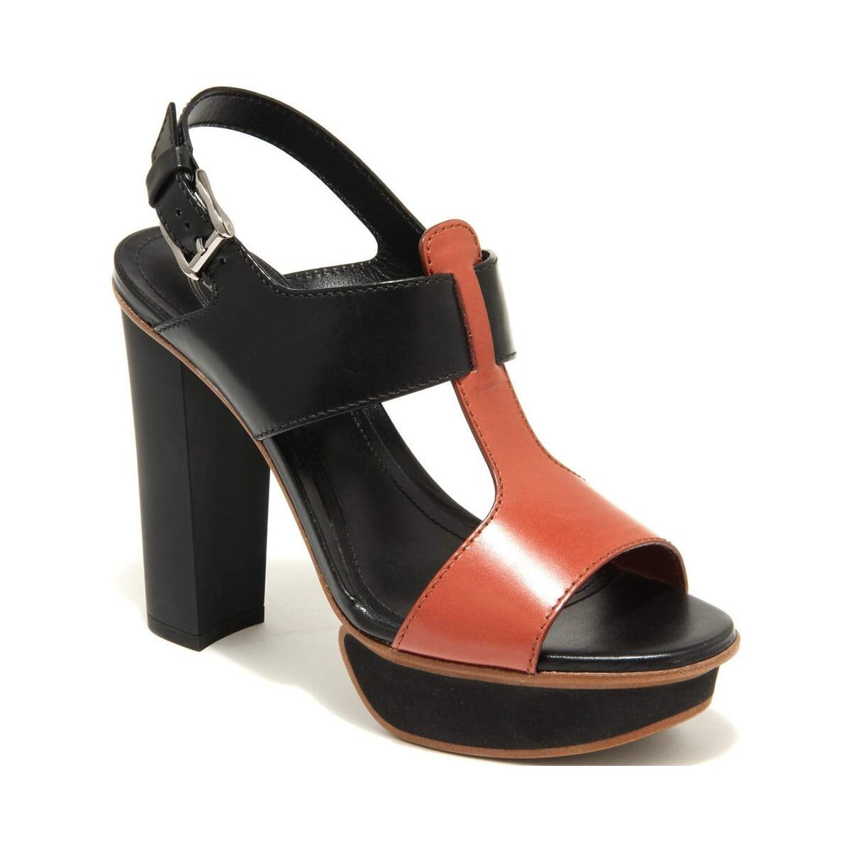 TOD'S トッズ レディース サンダル レザー ブラック