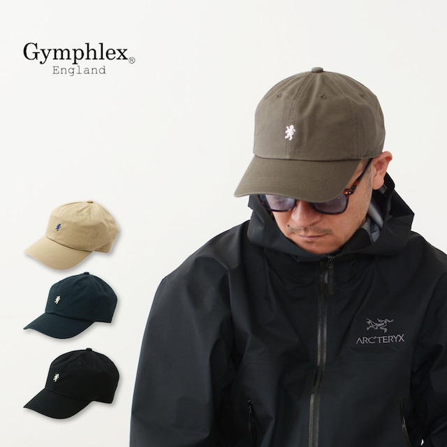 Gymphlex [ジムフレックス] 6PANEL CAP [GY-H0276TKC] チノクロス 6パネルキャップ・キャップ・ロゴキャップ・帽子・キャンプ・アウトドア・MEN'S / LADY'S [2024SS]