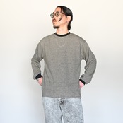 INTÉRIM(インテリム) USED SLUB YARN DENIM BAKER PANTS style