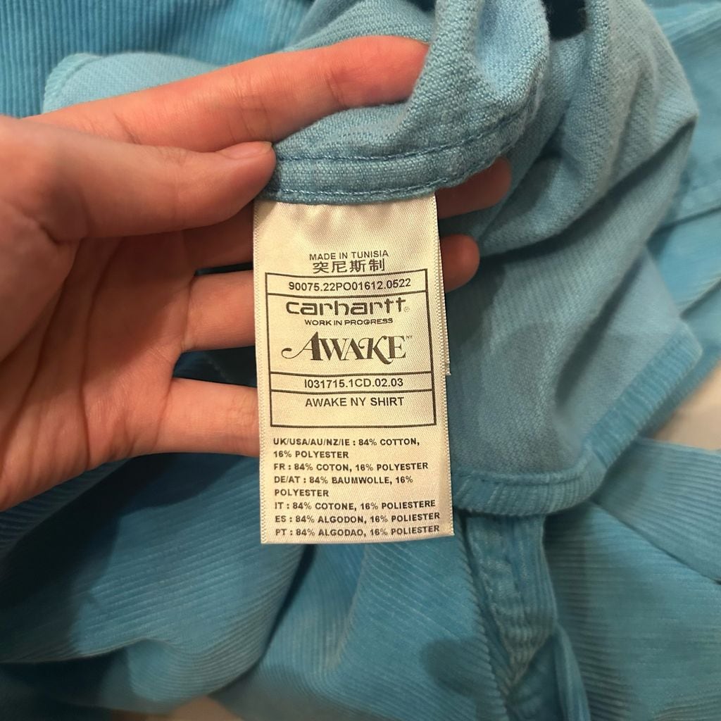 Carhartt × AWAKE NY カーハート × アウェイクニューヨーク Corduroy