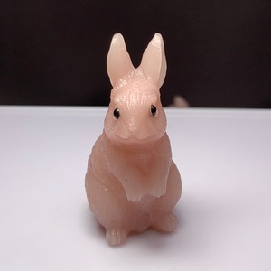 11.ピンクオパールうさぎ・インテリア