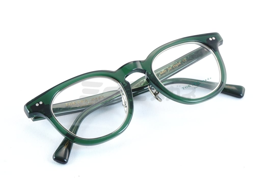 TOKIWA メガネ T-1965 Col.GN ウェリントン インナーメタル トキワ