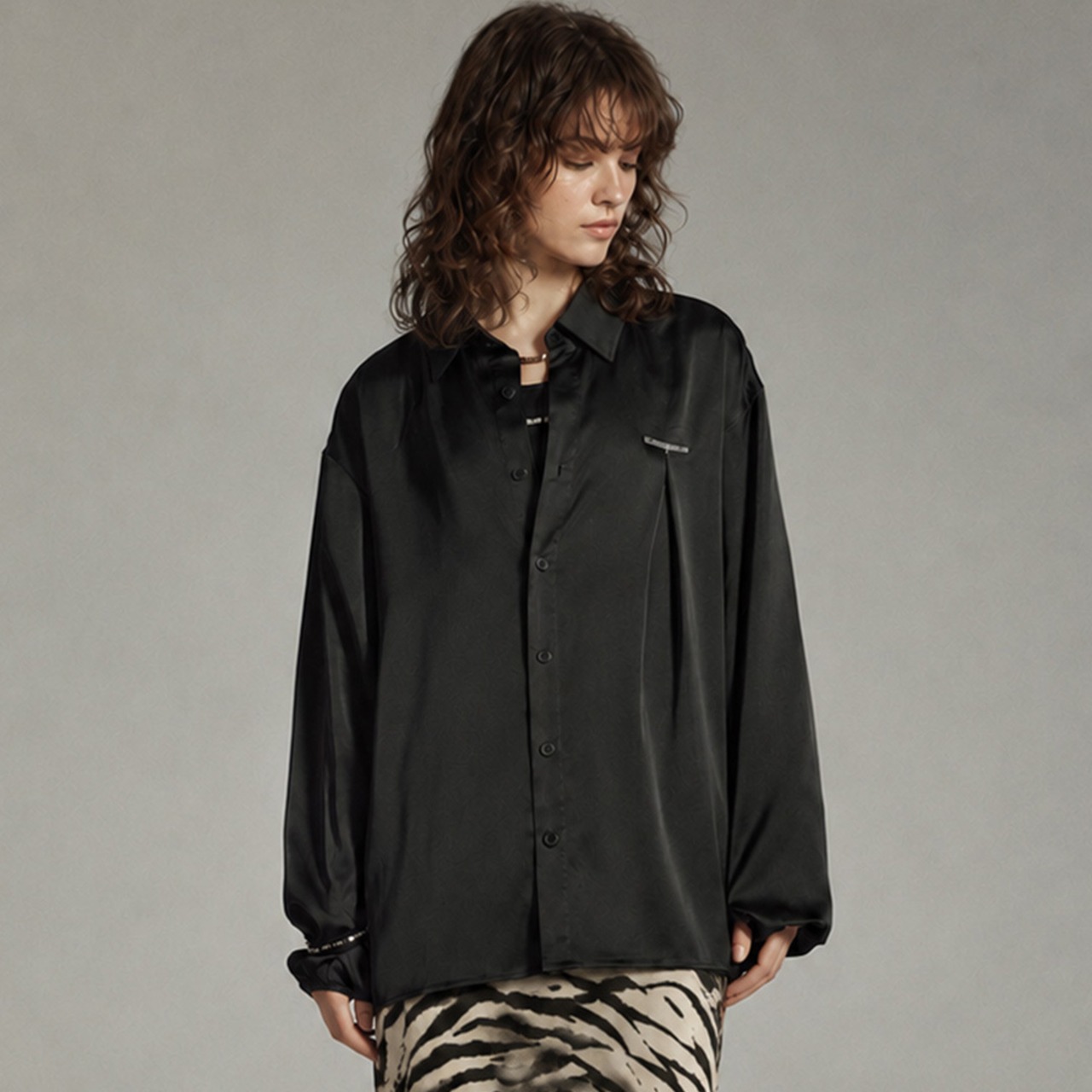 Oversized tech shirt A00253