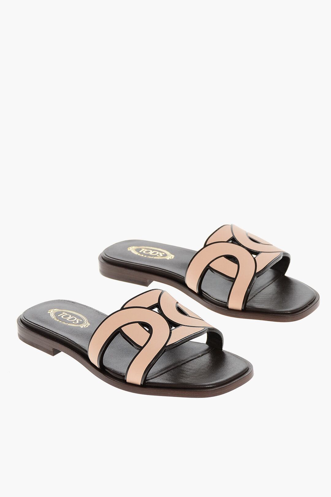 TOD'S トッズ サンダル レザー・カーフレザー