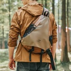 Triangular Design Flap-Style Body Bag ◇ 4color H0503