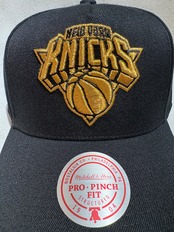 Mitchell＆Ness/ミッチェルアンドネス NBA ニューヨーク・ニックス キャップ ブラック